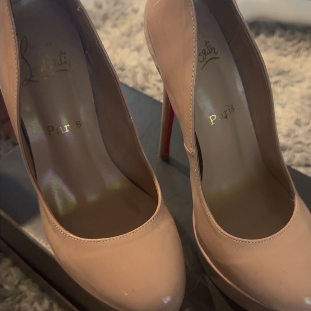 Christian Louboutin Bianca Nude heels